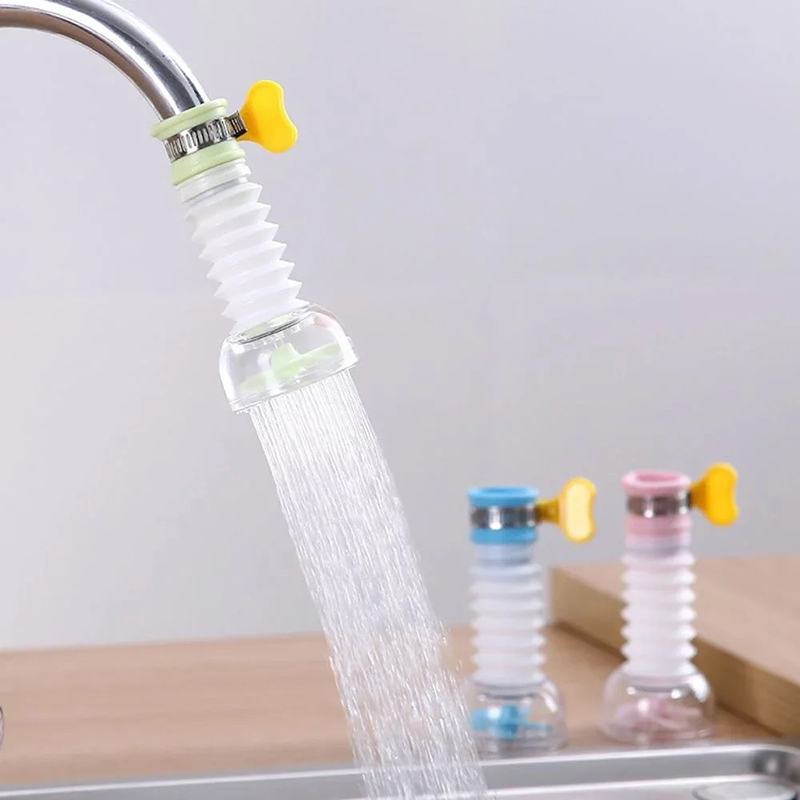Kitchen Appliances Unit - 360°Swivel Extension Kitchen Faucet Aerator Telescopic