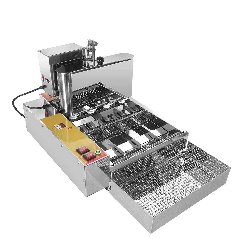 Donut Maker Mini - 2800W Electric Commercial 4 Rows Automatic