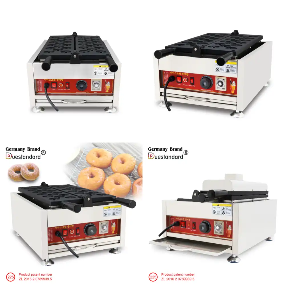 Donut Maker Mini - Commercial Waffle Maker Mini Donut Machine