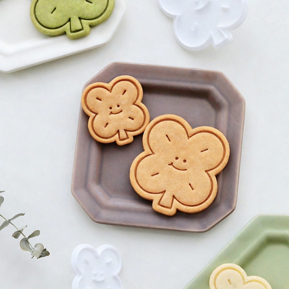 Kitchen Appliances Baking - Lucky Four-Leaf Clover Cookie Cutters Biscuit