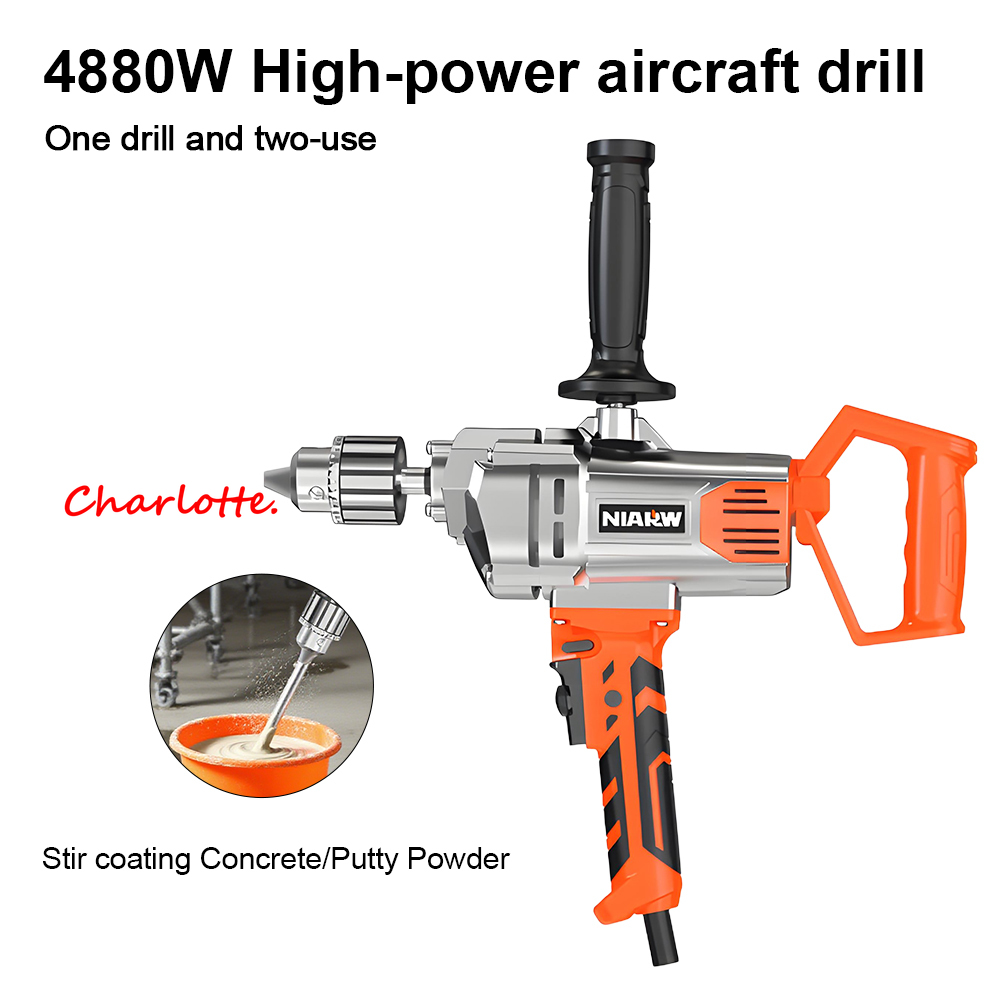 Blender High Power - Handheld Mixing Drill Multi-Functional Mortar Mixer
