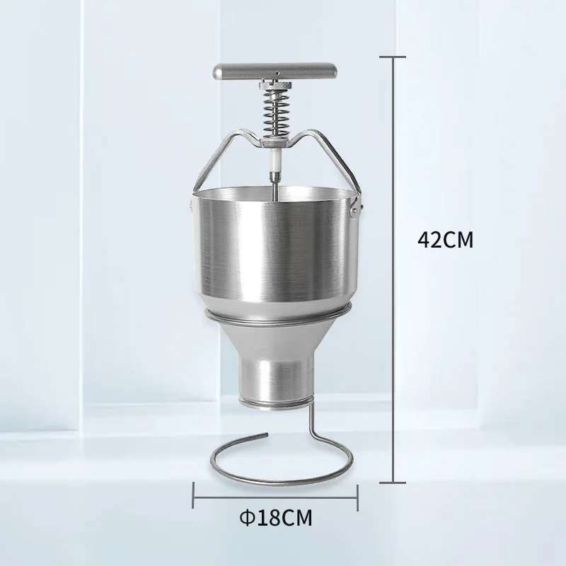 Donut Maker Mini - Mini Manual Donut Maker, Extrusion-Style Molding