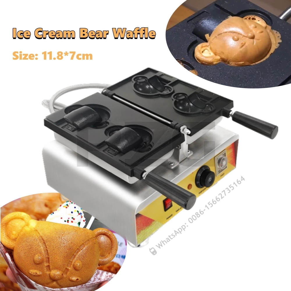 Donut Maker Mini - 2 Pcs Teddy Bear Shaped Mini