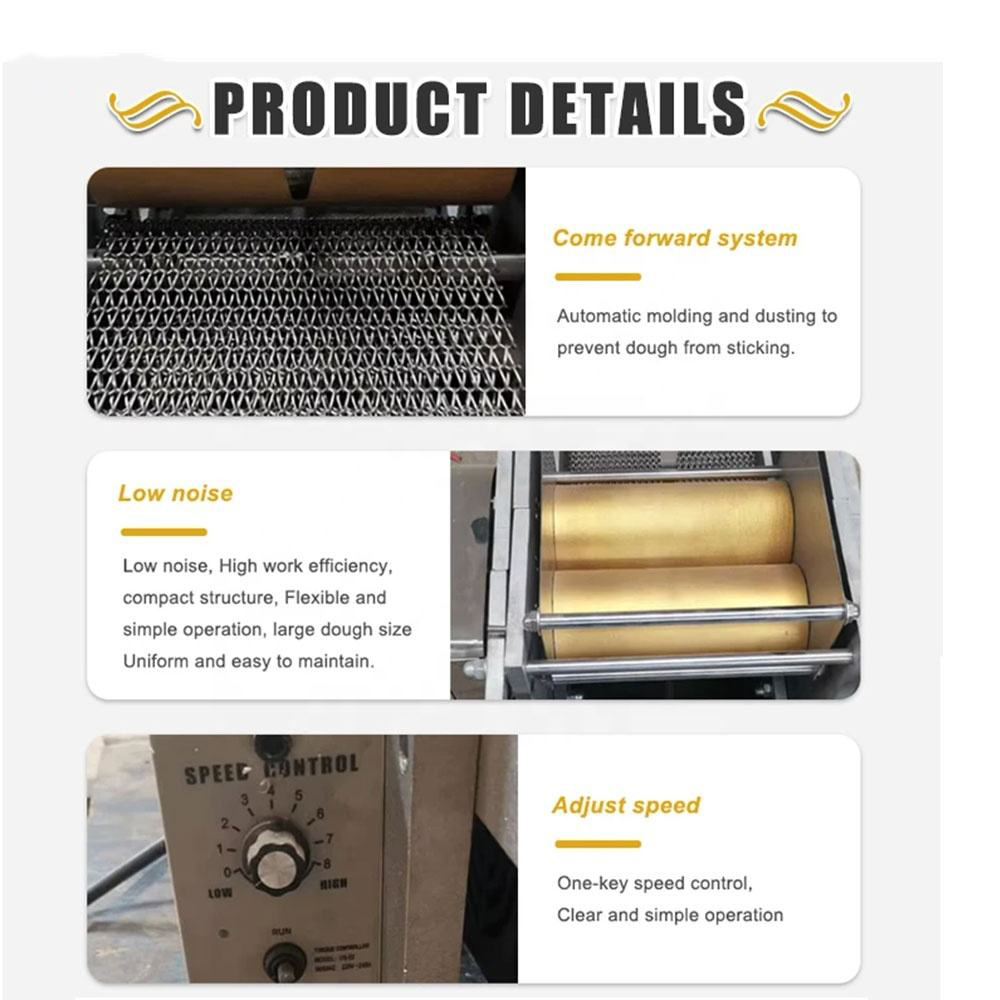 Industrial Automatic Flour Cor - Roti Maker Automatic recension och pris