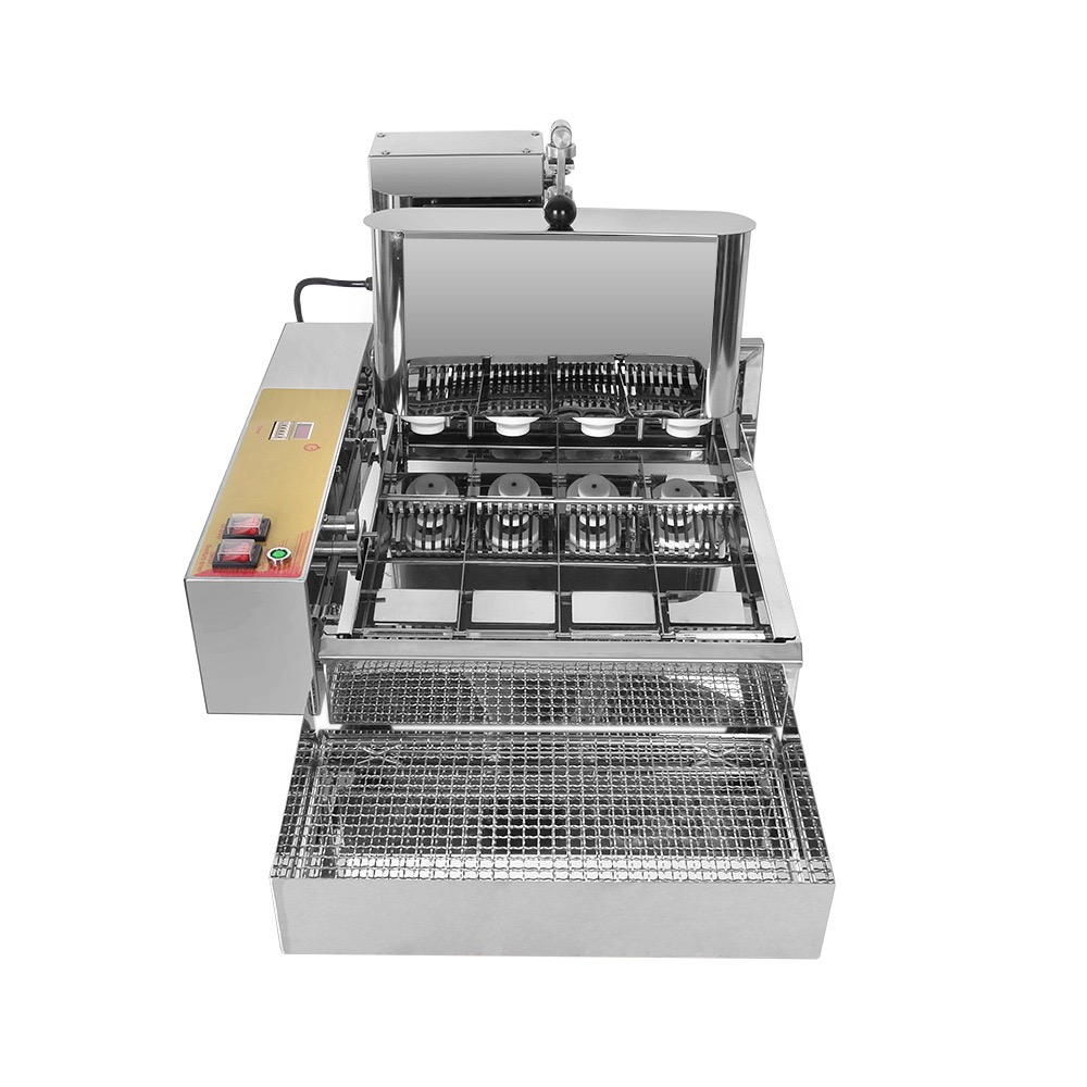 2800W Electric Commercial 4 Ro - Donut Maker Mini recension och pris