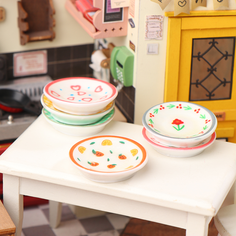 5Pcs 1/12 Dollhouse Mini Plate - Kitchen Appliances Store recension och pris