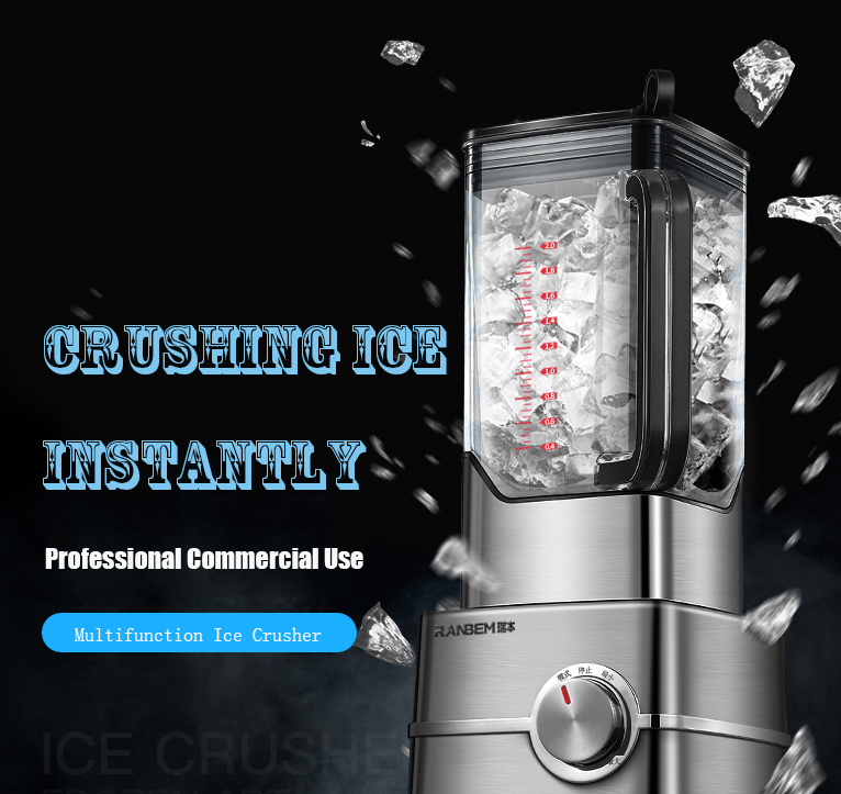 Commercial Ice Crusher High Sp - Blender High Power recension och pris
