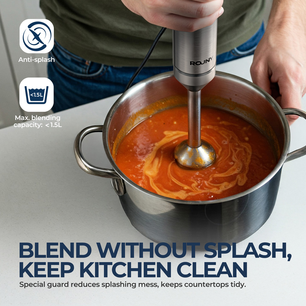 Hand Immersion Blender Powerfu - Blender High Power recension och pris