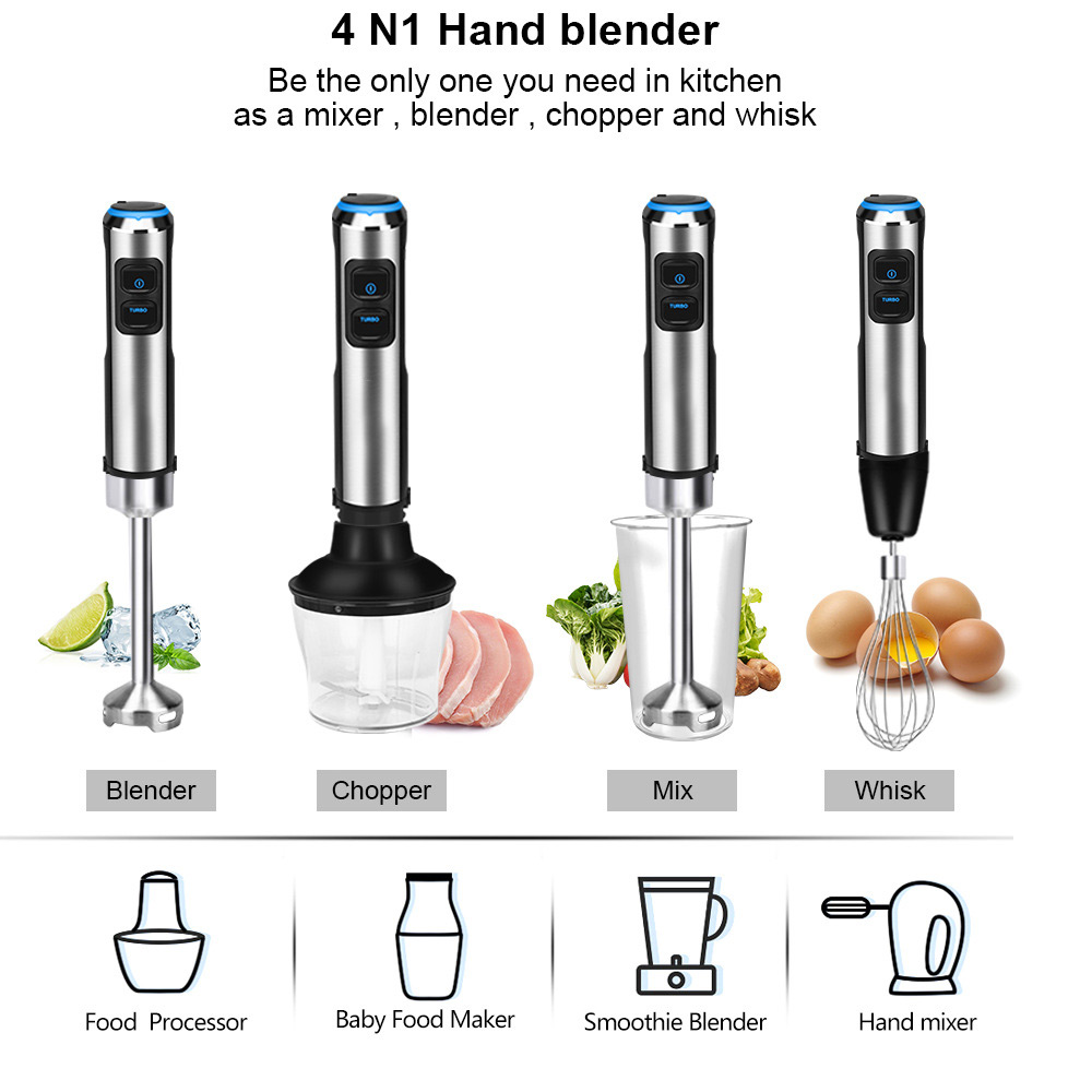 4 in 1 High Power Hand Stick B - Blender High Power recension och pris