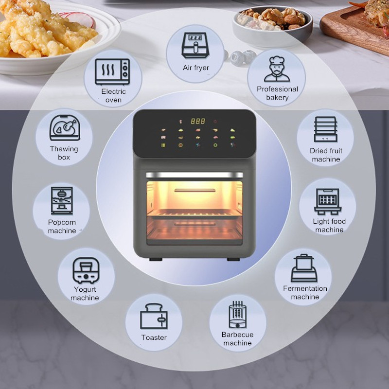 15L Visual Air Fryer with See- - Kitchen Appliances Oven recension och pris