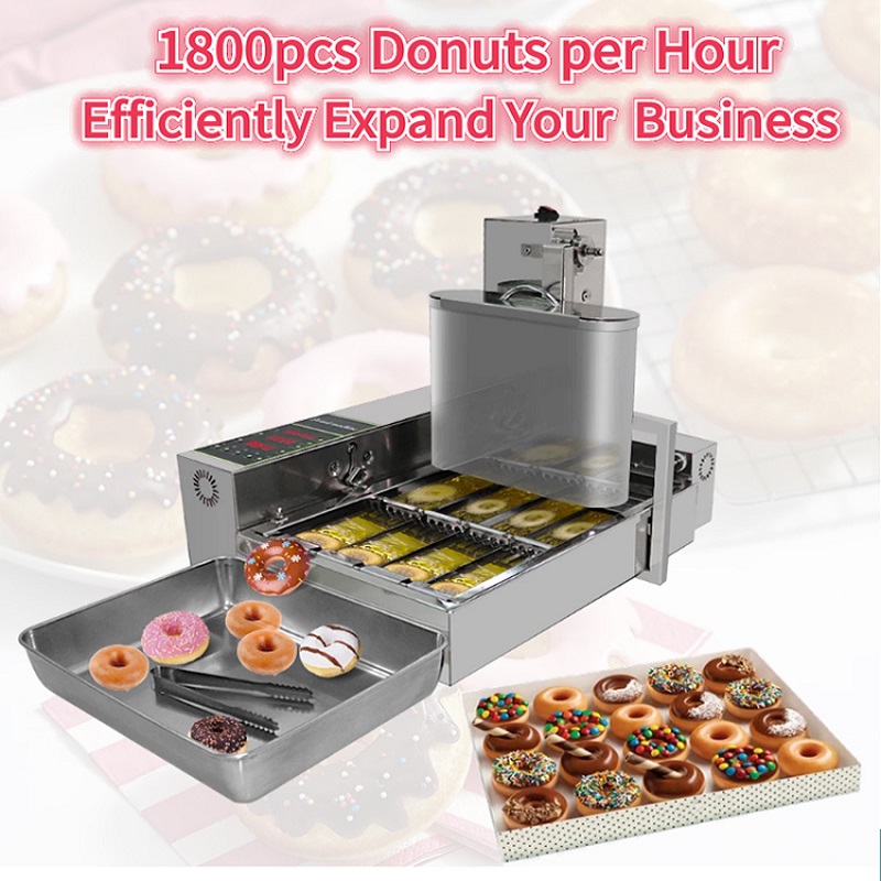 Commercial Fully Automatic 4 R - Donut Maker Mini recension och pris