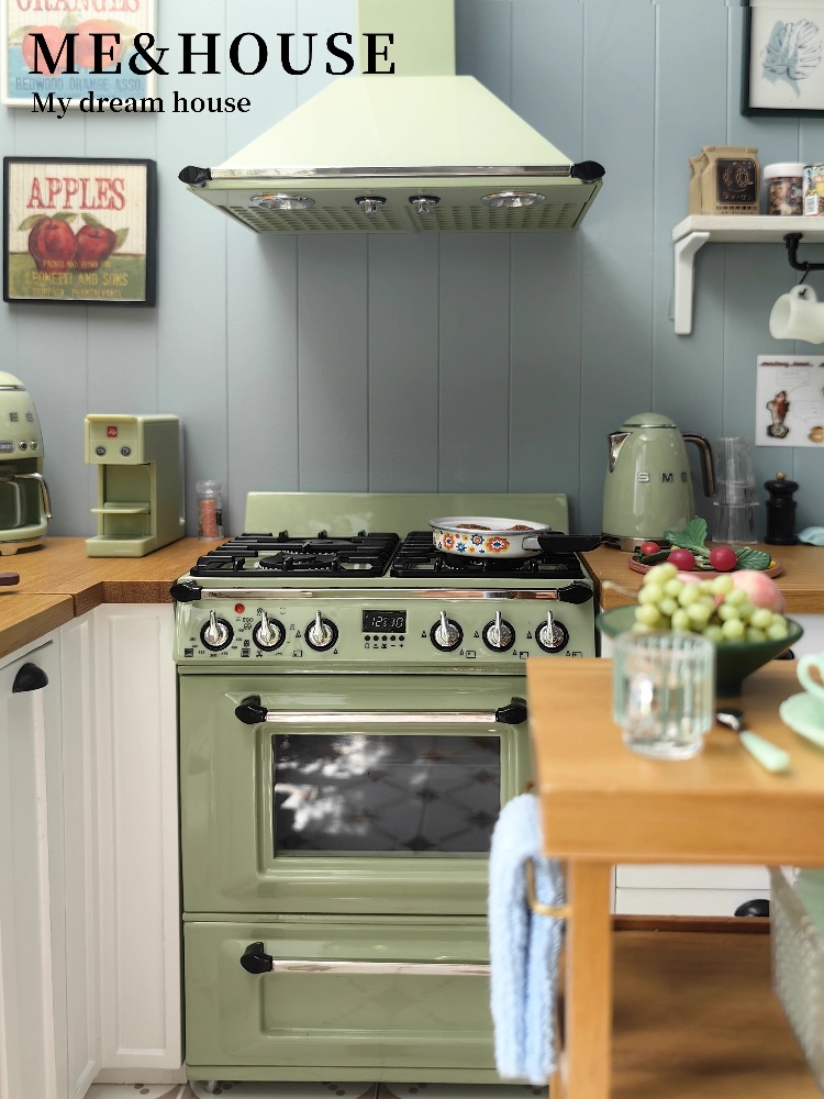 1:6 Doll House Mini Model Furn - Kitchen Appliances Oven recension och pris