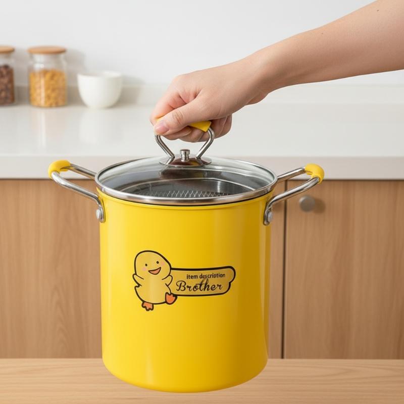 2/3L Deep Fryer Pot Stainless  - Kitchen Appliances In Japanese recension och pris