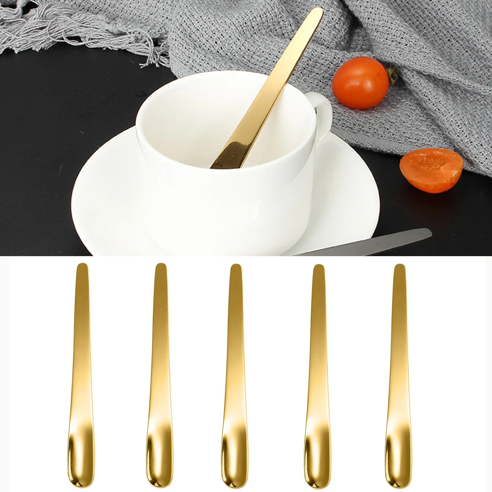 5PCS Coffee Spoon Stainless St - Kitchen Appliances Sales recension och pris