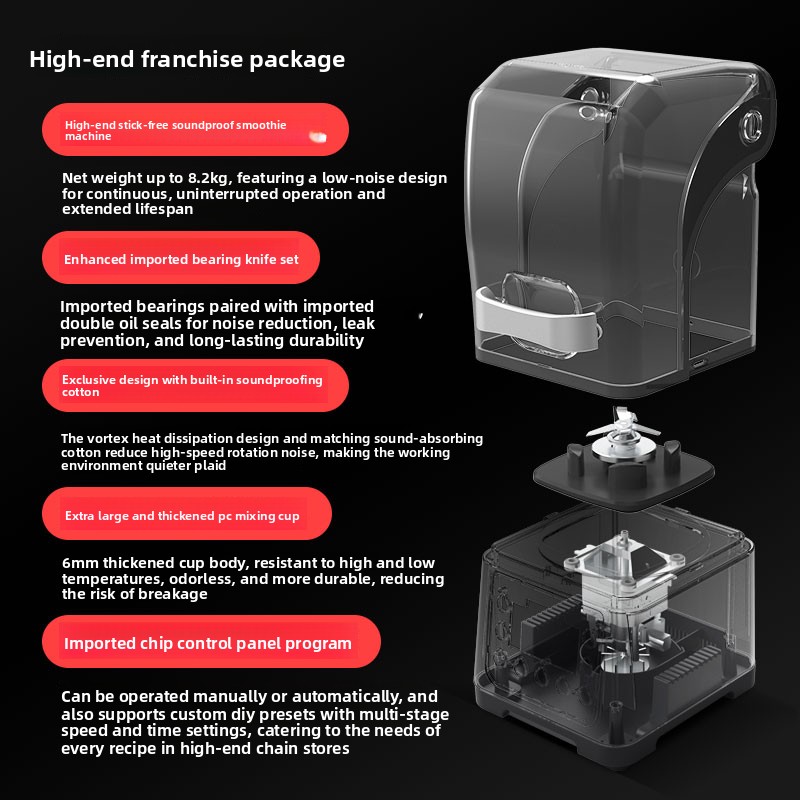 Heavy Duty Commercial Slush Ma - Blender High Power recension och pris