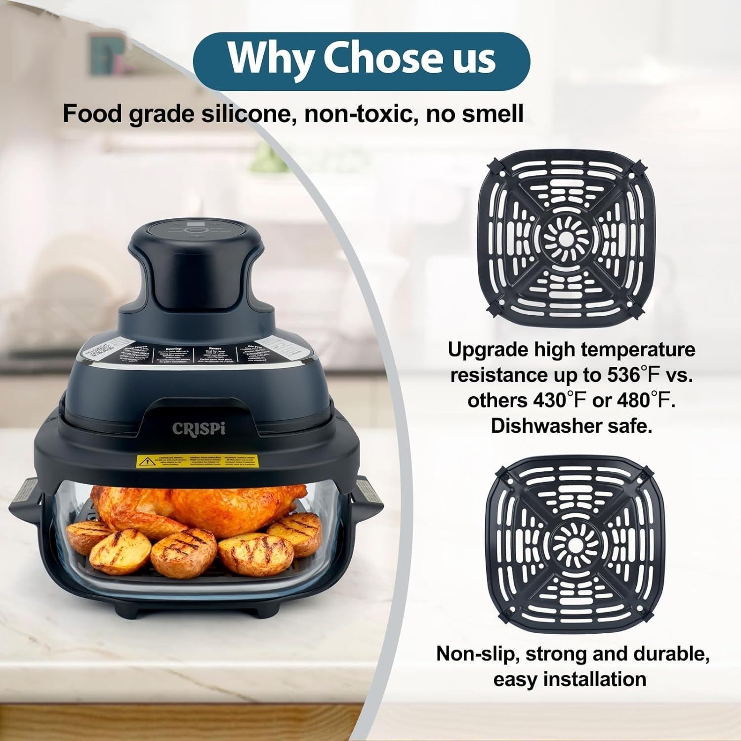 Air Fryer Grill Pan Compatible - Kitchen Appliances Ninja recension och pris