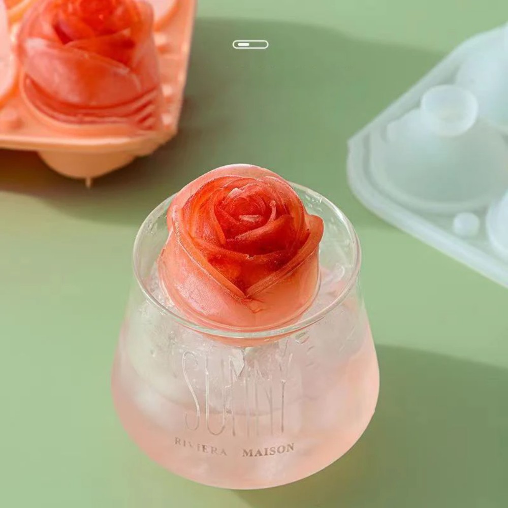 3d rose silicone ice molds 4-h - Kitchen Appliances Store recension och pris