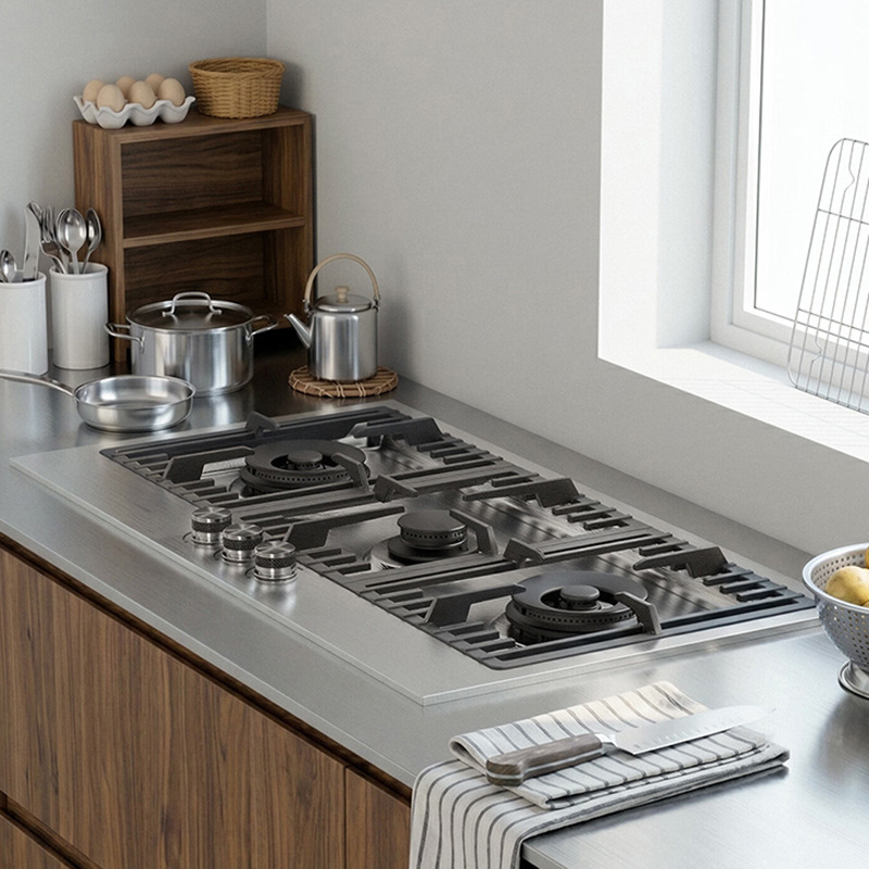 304 Stainless Steel Gas Stove, - Kitchen Appliances Built In recension och pris